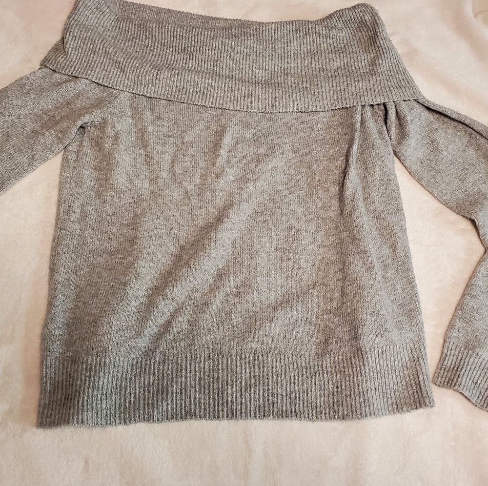 Off shoulder sweater